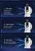 Green Astronaut Portable Fan - USB Rechargeable Desk Fan with RGB Night Light