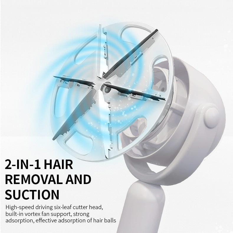 2-in-1 Fabric Shaver & Sticky Roller - USB Rechargeable Lint Remover