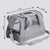 Portable Pet Bag for Small Dogs and Cats - Purple Travel Tote with Pet Mat (44x25x28cm)