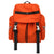 Orange Lightweight Nylon Backpack - Water Resistant Travel Daypack for Women & Men