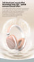 Black Wireless Bluetooth Headphones - Over-Ear, Deep Bass, Foldable, Long Battery Life