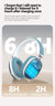 Black Wireless Bluetooth Headphones - Over-Ear, Deep Bass, Foldable, Long Battery Life