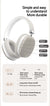 Pink Wireless Bluetooth Headphones - Over-Ear, Deep Bass, Foldable, Long Battery Life