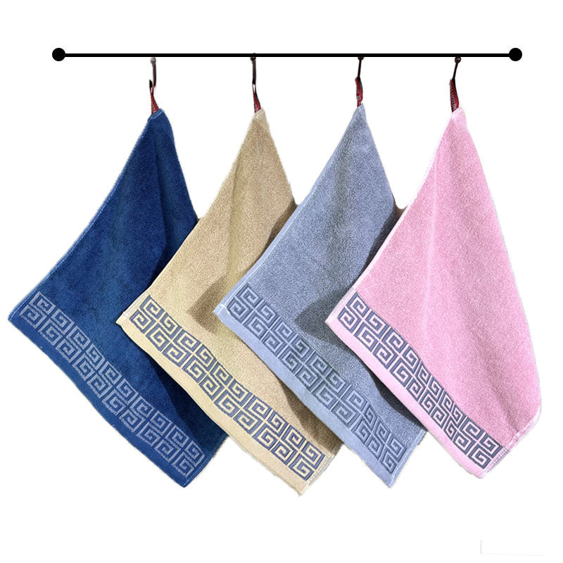 Khaki Luxury Cotton Towel Set - 6-Piece Highly Absorbent Bath & Hand Towels