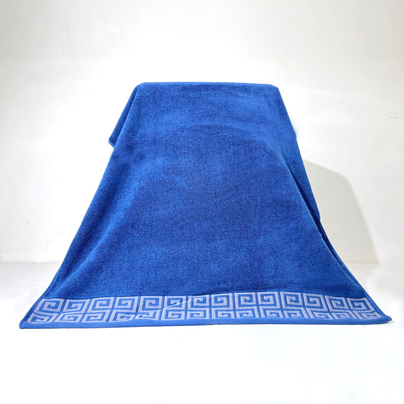 Blue Luxury Cotton Towel Set - 6-Piece Highly Absorbent Bath & Hand Towels