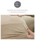 2 Pcs Khaki Elegant Polyester Sofa Cover - Full Protection Against Cat Scratches & Wear