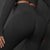 Size M Black Seamless High-Waisted Yoga Pants for Women - Lift Workout Leggings for Running, Gym, and Fitness