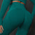 Size S Green Seamless High-Waisted Yoga Pants for Women - Lift Workout Leggings for Running, Gym, and Fitness