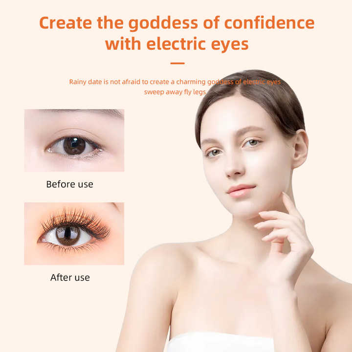 Pink Heated Eyelash Curler - 3 Temperature Settings, Long-Lasting Curl, Mini Electric Lash Curler