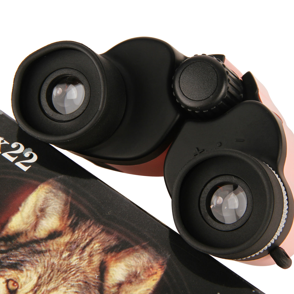 Green 10x22 Compact Binoculars for Adults - High Definition Lightweight Telescope for Hiking, Travel, and Concerts