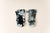 2 pairs Black tie-dye Non-Slip Yoga Socks for Women - Five-Toe Cotton Blend Socks for Pilates and Indoor Sports