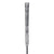 2 Pcs Grey Standard MCC PLUS4 Golf Grip - Standard Rubber and Cotton Thread Hybrid, 265 mm, 52g, Core 60
