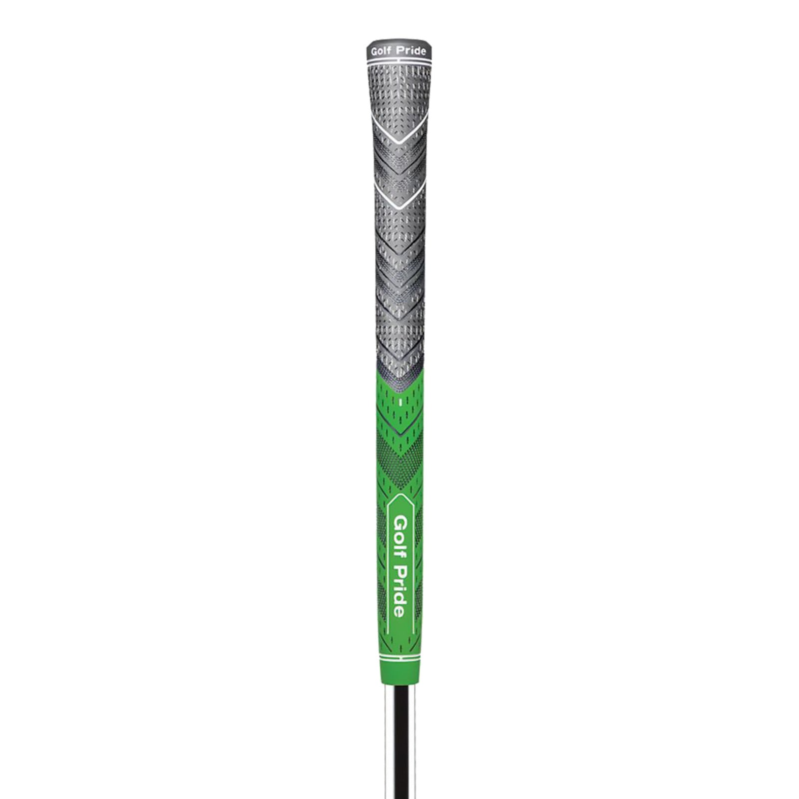 2 Pcs Green Standard MCC PLUS4 Golf Grip - Standard Rubber and Cotton Thread Hybrid, 265 mm, 52g, Core 60