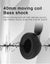 Black Wireless Bluetooth Headphones with Noise Reduction - Heavy Bass, Long Battery Life, TF Card Support