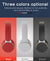 Red Wireless Bluetooth Headphones with Noise Reduction - Heavy Bass, Long Battery Life, TF Card Support