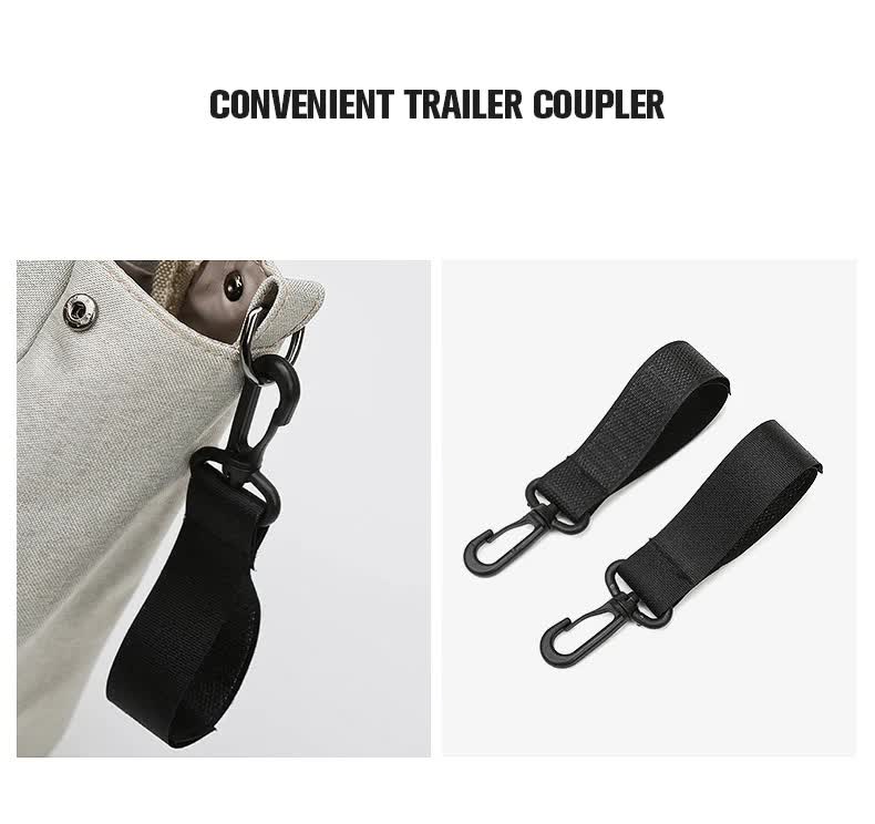 Size Large Black Stylish Multi-Function Diaper Bag - Insulated Tote with Shoulder Strap for Baby Essentials