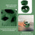 Red Ball and Black Mold Pet Treat Dispensing Ball and Molding Set - Silicone Dog Chew Toy for Teeth Cleaning and Boredom Relief