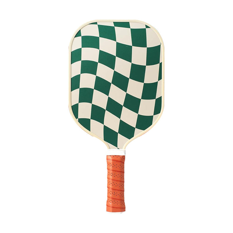 Style 1 White  And Green T700 Carbon Fiber &amp; Fiberglass Pickleball Paddle - Lightweight 220g with Anti-Slip TPU Grip for Training &amp; Competition