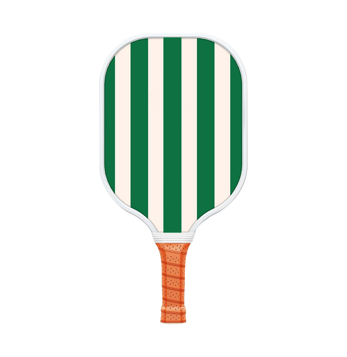 Style 4 White And Green T700 Carbon Fiber &amp; Fiberglass Pickleball Paddle - Lightweight 220g with Anti-Slip TPU Grip for Training &amp; Competition