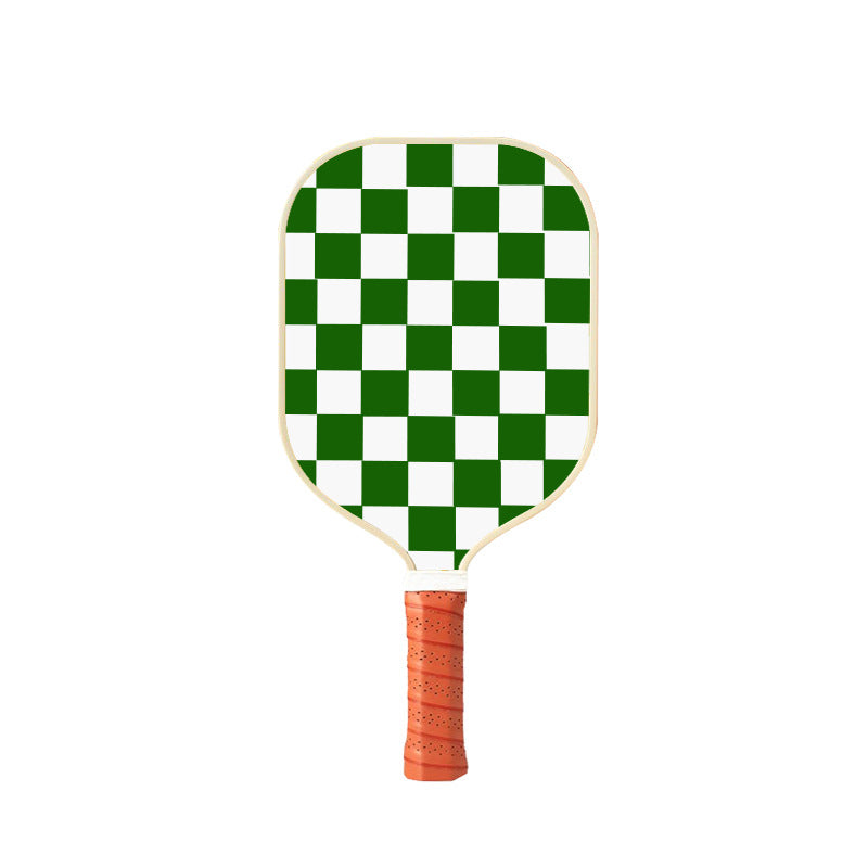 Style 5 White And Green T700 Carbon Fiber &amp; Fiberglass Pickleball Paddle - Lightweight 220g with Anti-Slip TPU Grip for Training &amp; Competition
