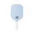 Light Blue Fiberglass Pickleball Paddle - Lightweight 215g with Anti-Slip TPU Grip for Outdoor Sports