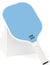 Orange Fiberglass Pickleball Paddle - Lightweight 215g with Anti-Slip TPU Grip for Outdoor Sports