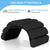 Red Adjustable Silicone Wrist & Ankle Weights - 2lb Pair (900g) | Comfortable Fitness Resistance Bands for Workout, Running, Training