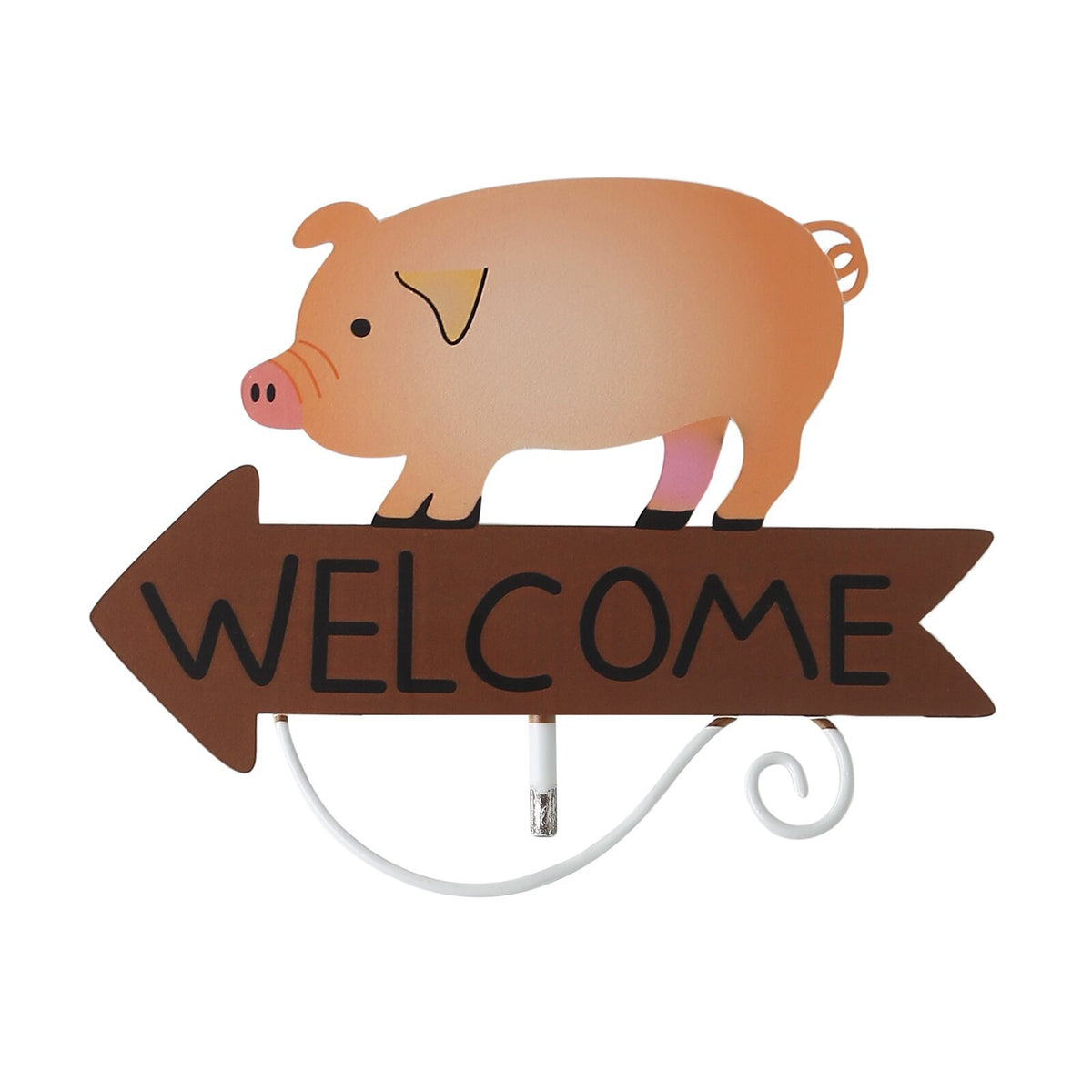 Colorful Rooster Pattern Charming Metal Garden Stakes | Welcome Yard & Lawn Decor