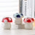 Blue Adorable Ceramic Mushroom Desk Organizer - Cute Pen & Makeup Brush Holder