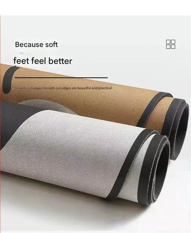 Style 6 Beige And Pink Tulip Pattern Absorbent Diatomaceous Earth Pet Feeding Mat - Non-Slip & Quick Dry Placemat (50x80cm)