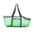 Green And Grey Lightweight Breathable Mesh Pet Carrier Handbag - Portable Travel Tote for Small Dogs & Cats up to 8kg