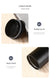 White Sleek Insulated Stainless Steel Coffee Tumbler Set (400ml & 500ml) - One-Touch Lid Travel Mugs