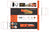 Orange High-Sensitivity Metal Detector Pinpointer - GP Pointer with Vibration and Audio Alert for Treasure Hunting