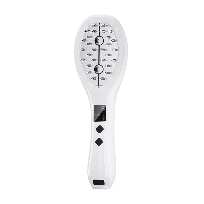 Revitalizing LED Hair Growth Comb: EMS Microcurrent, Red & Blue Light Therapy, Scalp Massager