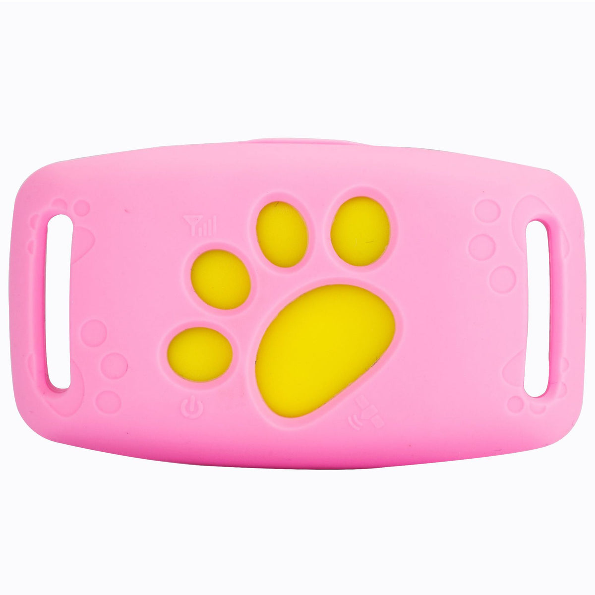 Pink Real-Time Pet GPS Tracker Locator - Magnetic Charging, Multi-Mode Positioning for Dogs &amp; Cats