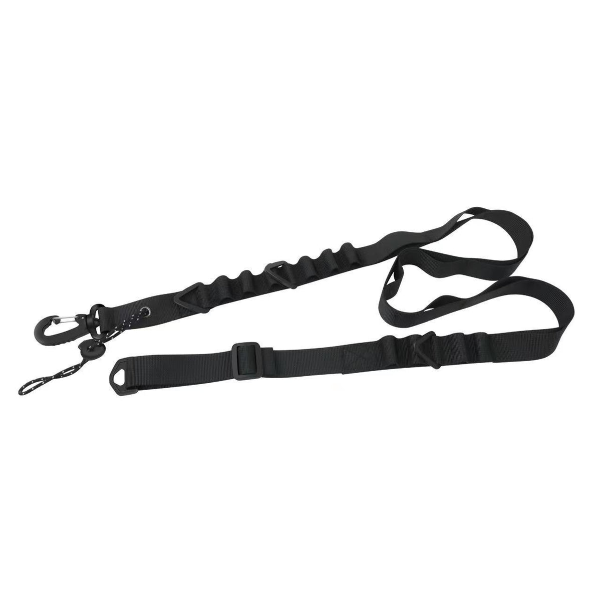 Black 4 PCS Heavy-Duty Outdoor Utility Strap - Multi-Purpose Camping Gear &amp; Bottle Hanging Lanyard