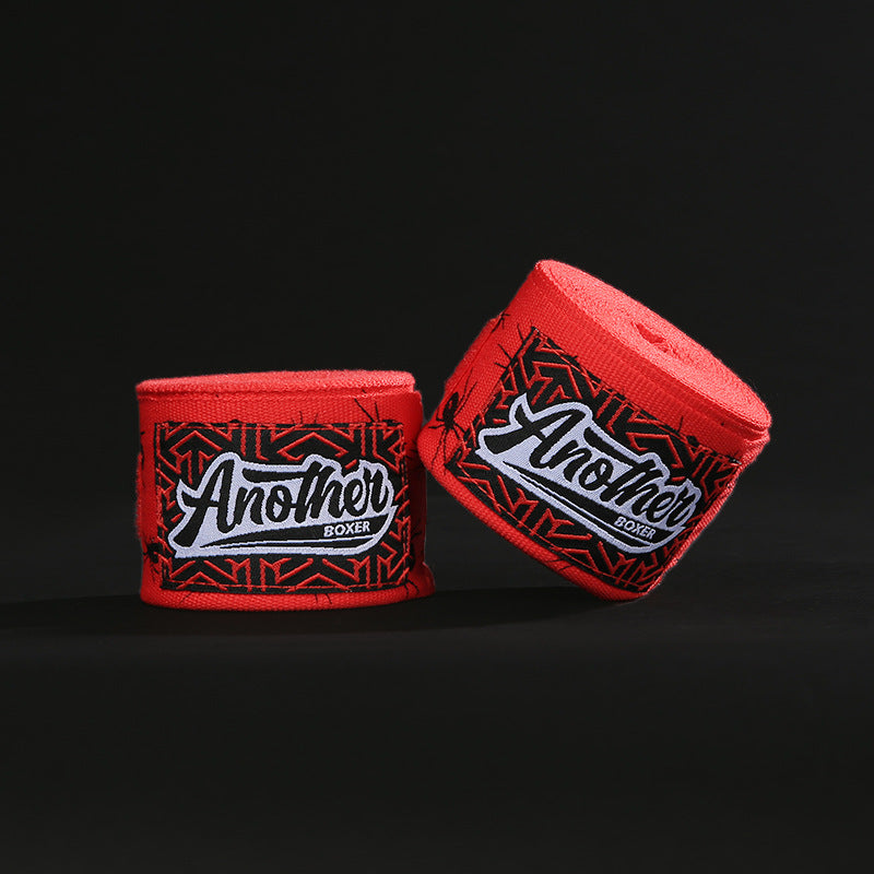 Red Spider Pro Grade 5m Boxing Hand Wraps - Printed Elastic Bandages for Training &amp; Combat Sports (1 Pair)