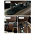 Coffee Heavy Duty Car Headrest Hooks (Set of 4 Units) - PU Leather Seat Back Organizer Hangers