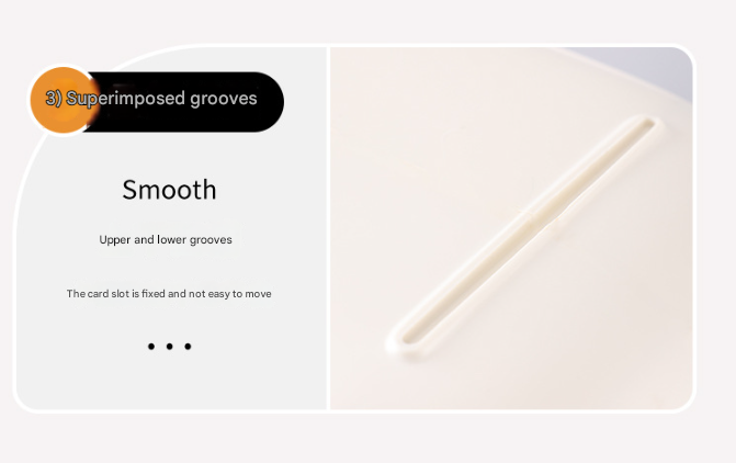 Cream White With Lamp Wall Mount & Desktop Blind Box Display Case - Clear Dustproof Storage Organizer for Collectibles & Figures