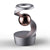 Desktop Levitating Gyro,Magnetic Floating Desk Toy for Stress Relief, Elegant Design-grey