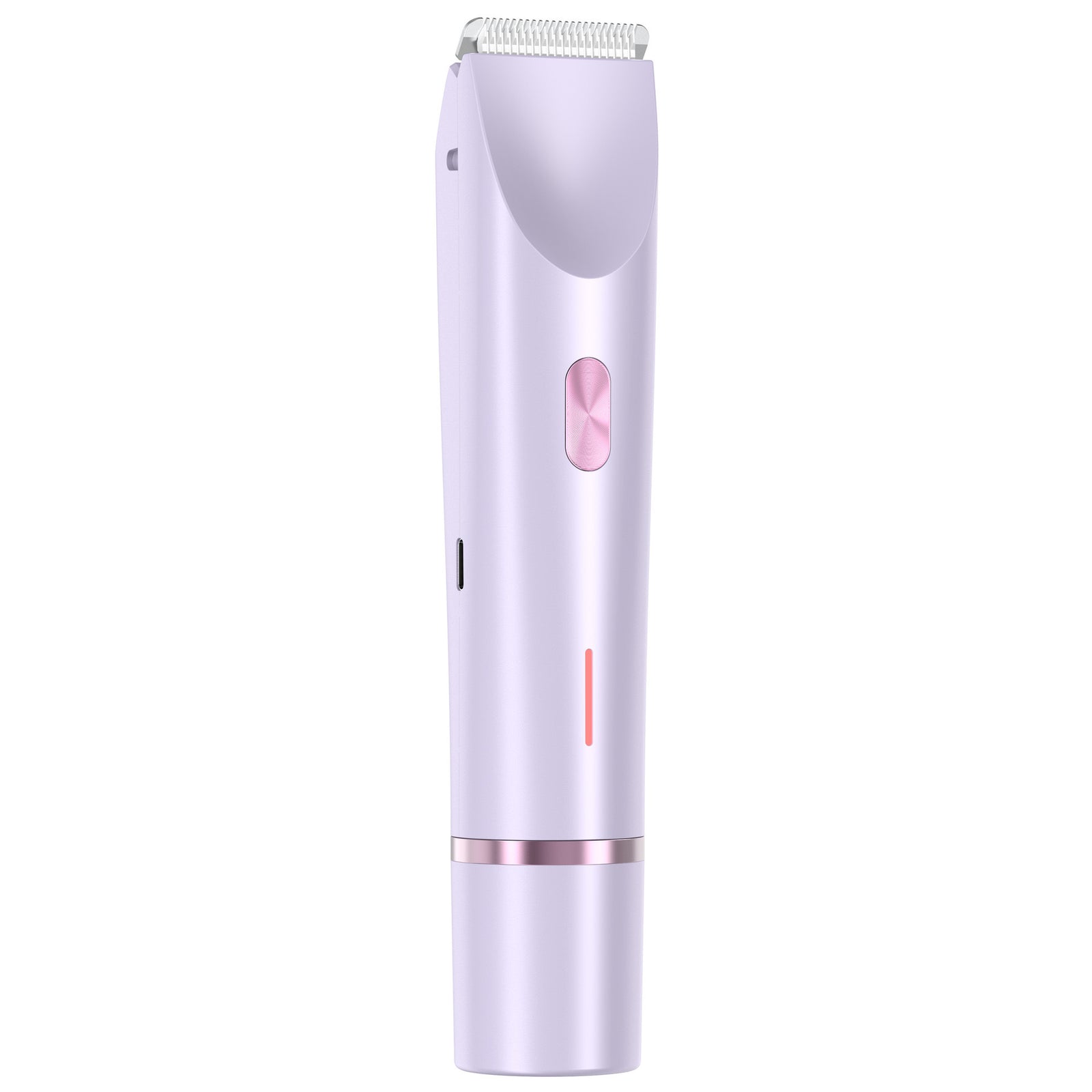 2-in-1 Ladies Electric Shaver & Trimmer - IPX7 Waterproof, USB-C Rechargeable, Dual Head Design(Purple)