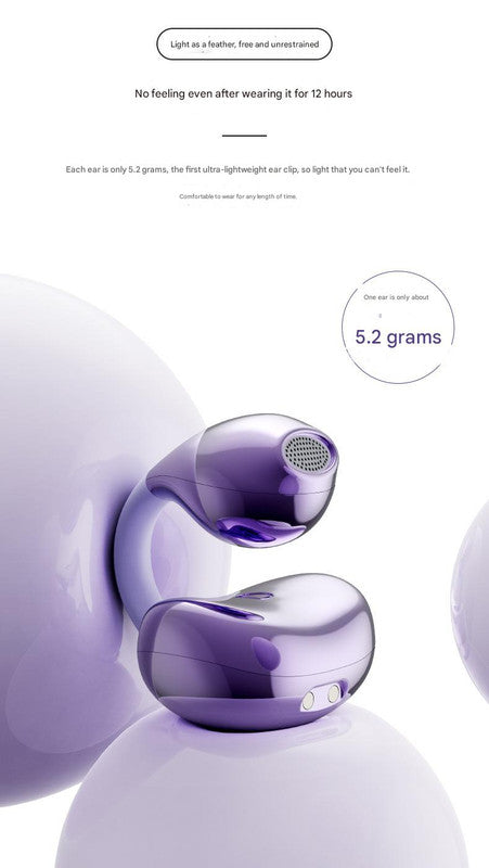 Stylish TWS Wireless Earbuds with Real-Time AI Translation - Immersive Sound & Touch Control(Skin color)