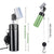 Portable Golf Club Groove Cleaner Brush with Water Spray Bottle & Retractable Keychain(green)
