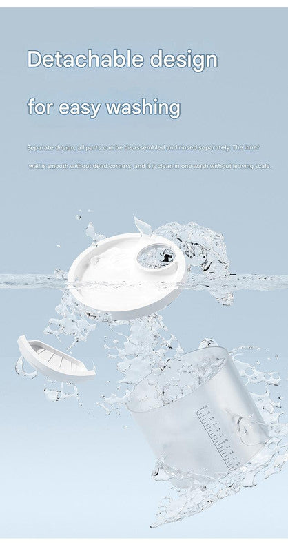 Black Wireless Automatic Pet Water Fountain - 2.2L Motion Sensor Dispenser