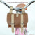 PU Leather Cycling Pouch - Retro Style for Bicycle Handlebars or Saddle