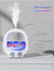Pink 3-in-1 Anti-Gravity Water Drop Humidifier with Bluetooth Speaker & LED Fish Tank Light