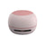 Pink Cordless Tabletop Crumb Sweeper - USB Rechargeable Mini Vacuum for Desk