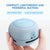 Pink Cordless Tabletop Crumb Sweeper - USB Rechargeable Mini Vacuum for Desk