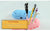 2 - pcs Green Cute Clog-Shaped Pen Holder for Desk Organization