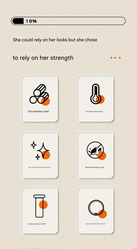 Mini Insulated Coffee Cup - 316 Stainless Steel, Portable & Stylish - Black Kitten (300ml+cup brush)